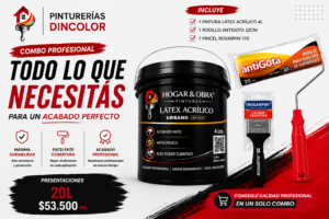 Hogar & Obra COMBO Nº24             20 LITROS
