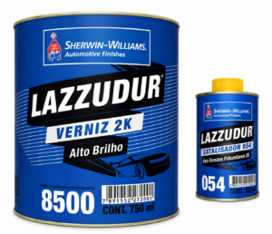 Sherwin-Williams Lazzudur Verniz 2K 8500 Alto Brillo